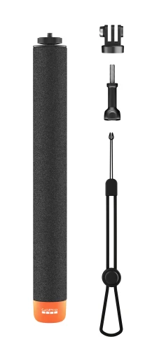 Uchwyt teleskopowy, wypornościowy GoPro Floating Extension Pole wraz z akcesoriami z zestawu