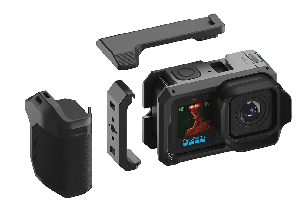 Elementy zestawu GoPro Point Shoot Grip