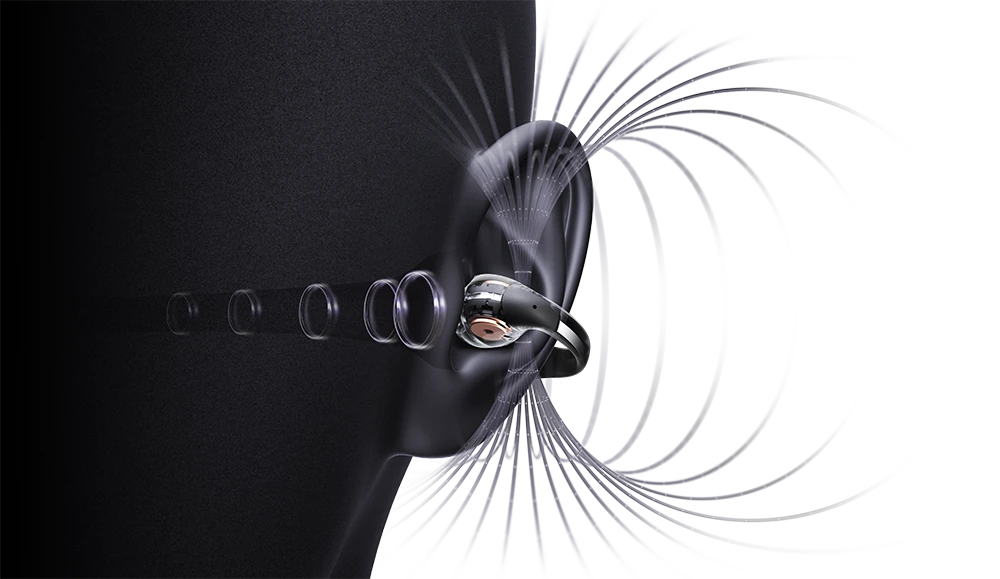 Shokz OpenDots One Black sound