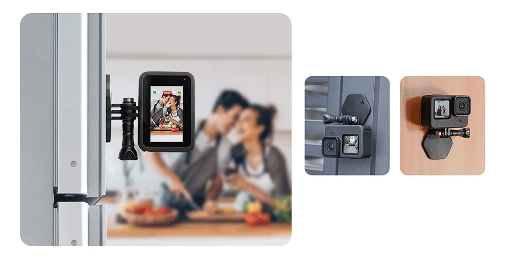 Montaż uchwytu Magnetic Bracket do różnych powierzchni