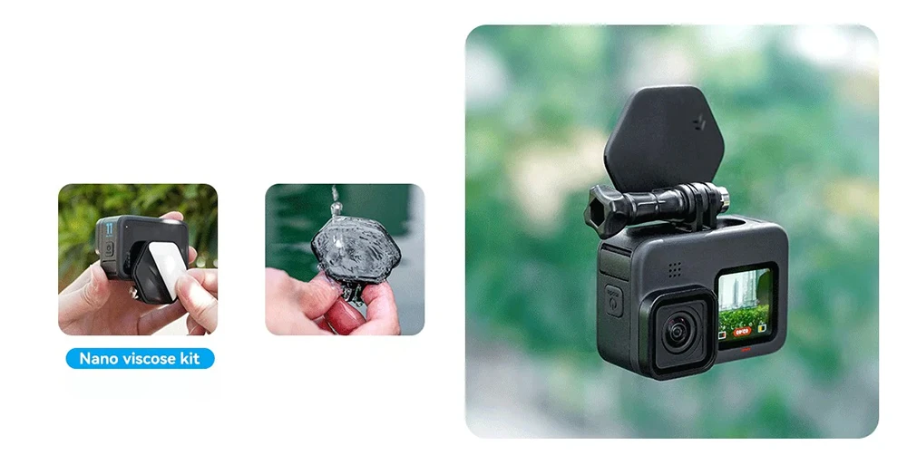 Nanowiskoza pozwala używać uchwyt do prawie każdej płaskiej powierzchni