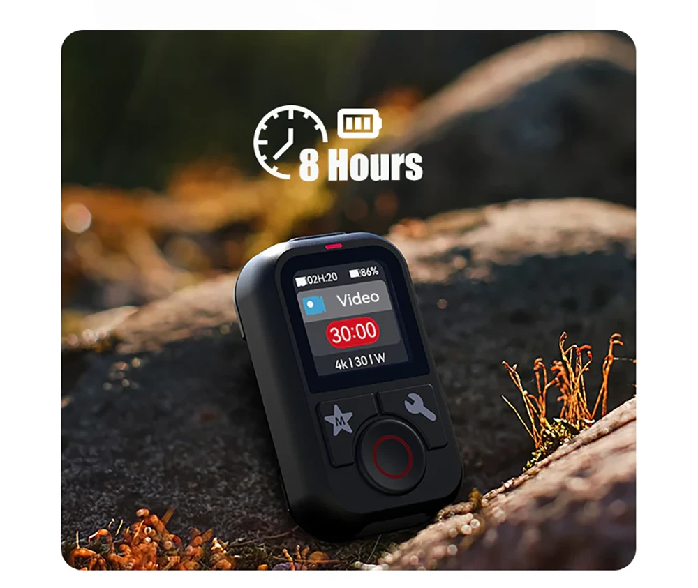 Długi czas pracy pilota Telesin